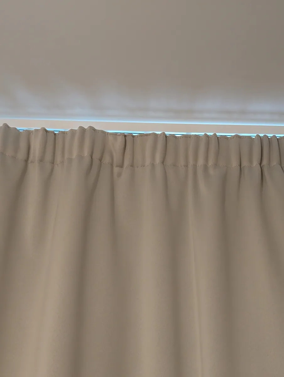 Rideaux réalisés sur mesure à l’atelier Larouquine